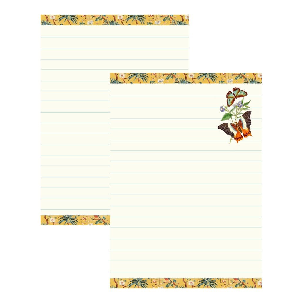 Gt Carnet De Note 48 Pages 10.5 X 15 Cm - Papillons