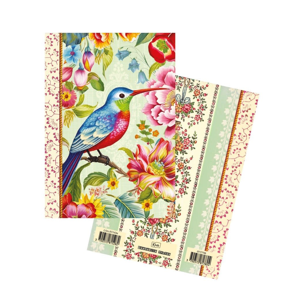 Gt Carnet De Note 48 Pages 10.5 X 15 Cm - Oiseaux