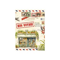 Carnet De Note 48 Pages 10.5 X 15 Cm - Bon Voyage
