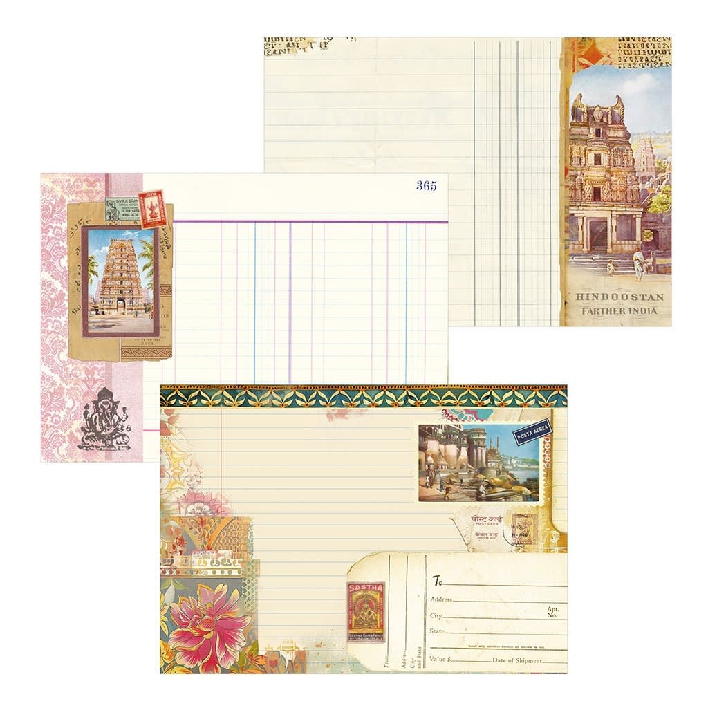 Gt Cahier Illustre 48 Pages 21 X 15 Cm - India