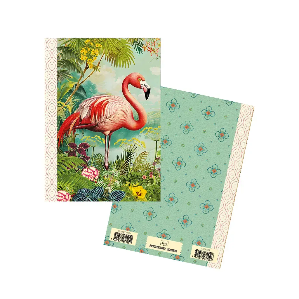 Gt Carnet Mot De Passe 48 Pages 10 X 15 Cm - Flamant Rose