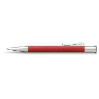FABER CASTELL Stylo-bille Guilloché, rouge indien