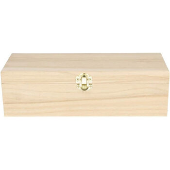 ARTEMIO Boite Thé Bois 4 Compart 27X10,5X8'