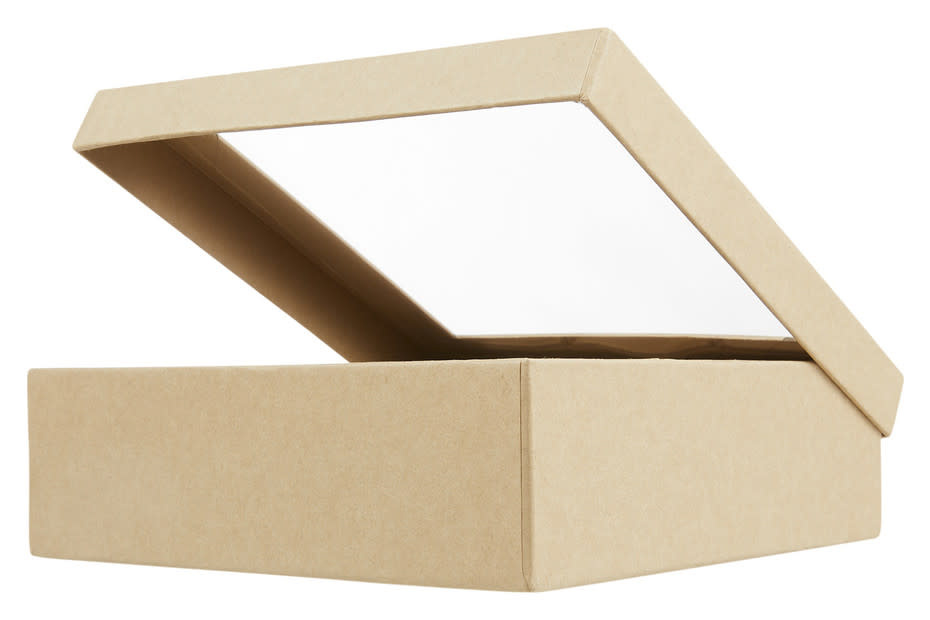 GLOREX Boîte En Carton Avec Cases  16,5X16,5X5Cm Fsc