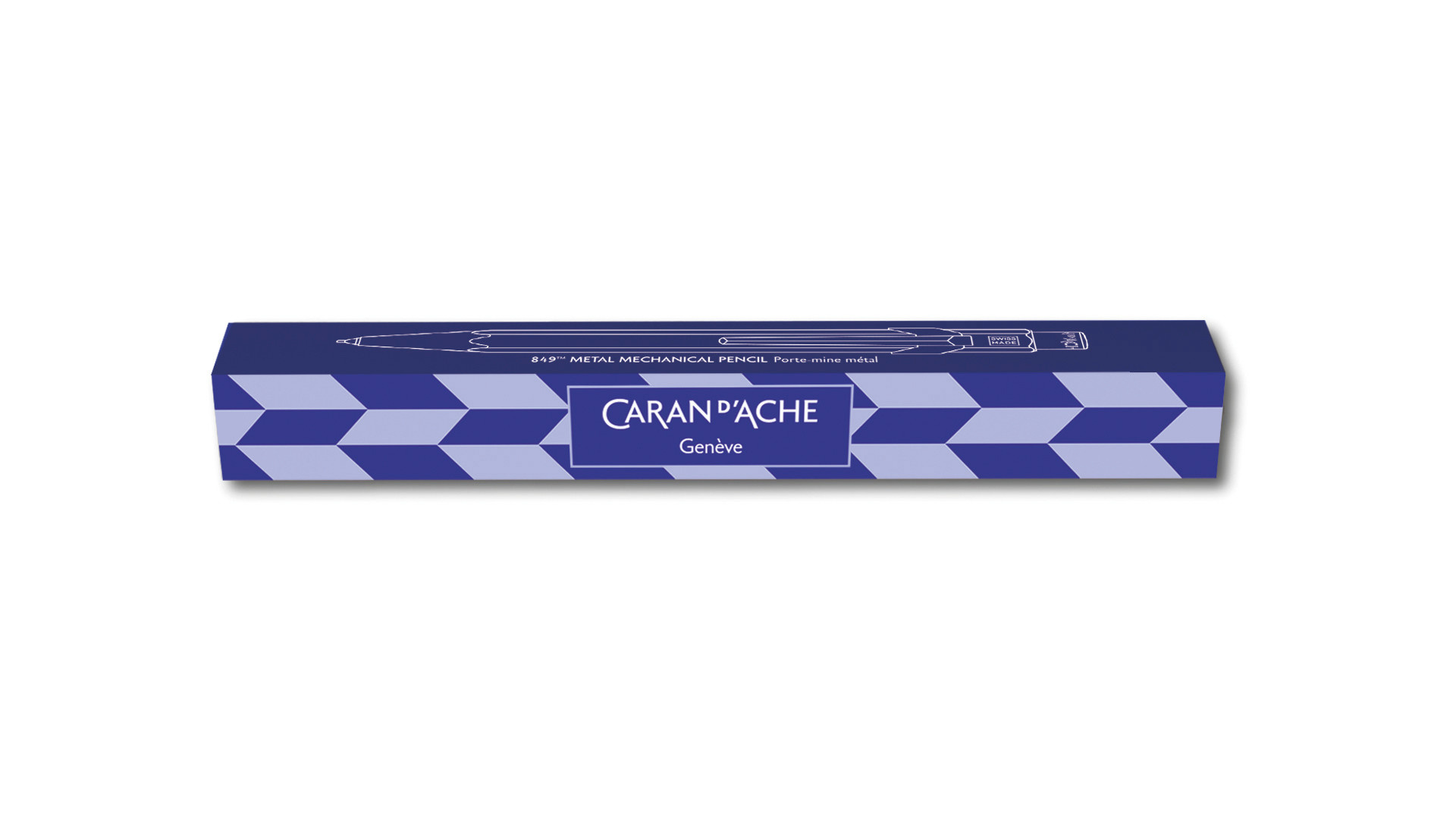 CARAN D'ACHE Porte Mine 849 0.5Mm Mosaic Bleu Roi