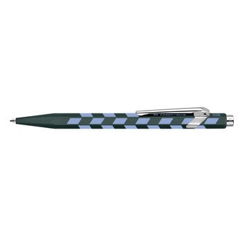 CARAN D'ACHE Stylo Bille 849 Mosaic Vert Sapin