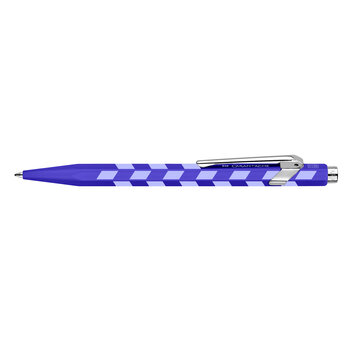 CARAN D'ACHE Stylo Bille 849 Mosaic Bleu Roi