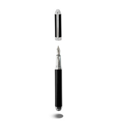RECIFE Stylo Plume M Baoshi Monceau Onyx