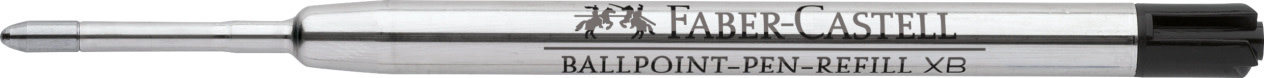 FABER CASTELL Recharge bille XB noire