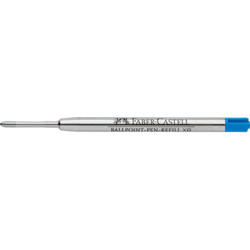 FABER CASTELL Recharge bille XB bleu