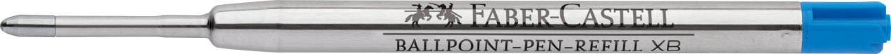 FABER CASTELL Recharge bille XB bleu
