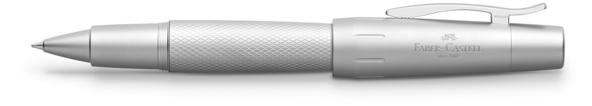 FABER CASTELL Stylo Roller e-motion Pure Silver