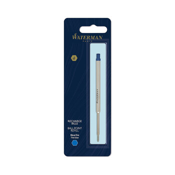 WATERMAN Recharge Bille Standard Bleue F