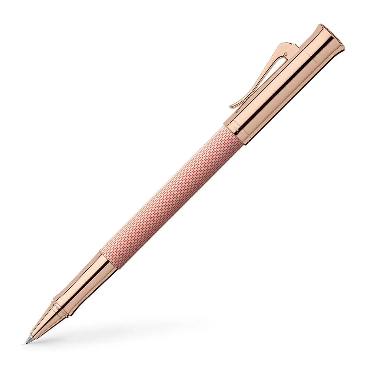 FABER CASTELL Stylo Roller Guilloché, rose blush