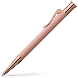 FABER CASTELL Stylo-bille Guilloché, rose blush