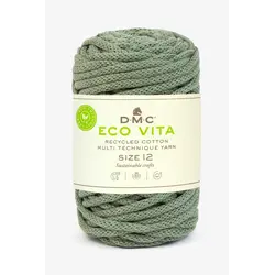 DMC Coton Recycle Eco Vita 12Mm Pelote 250G Vert