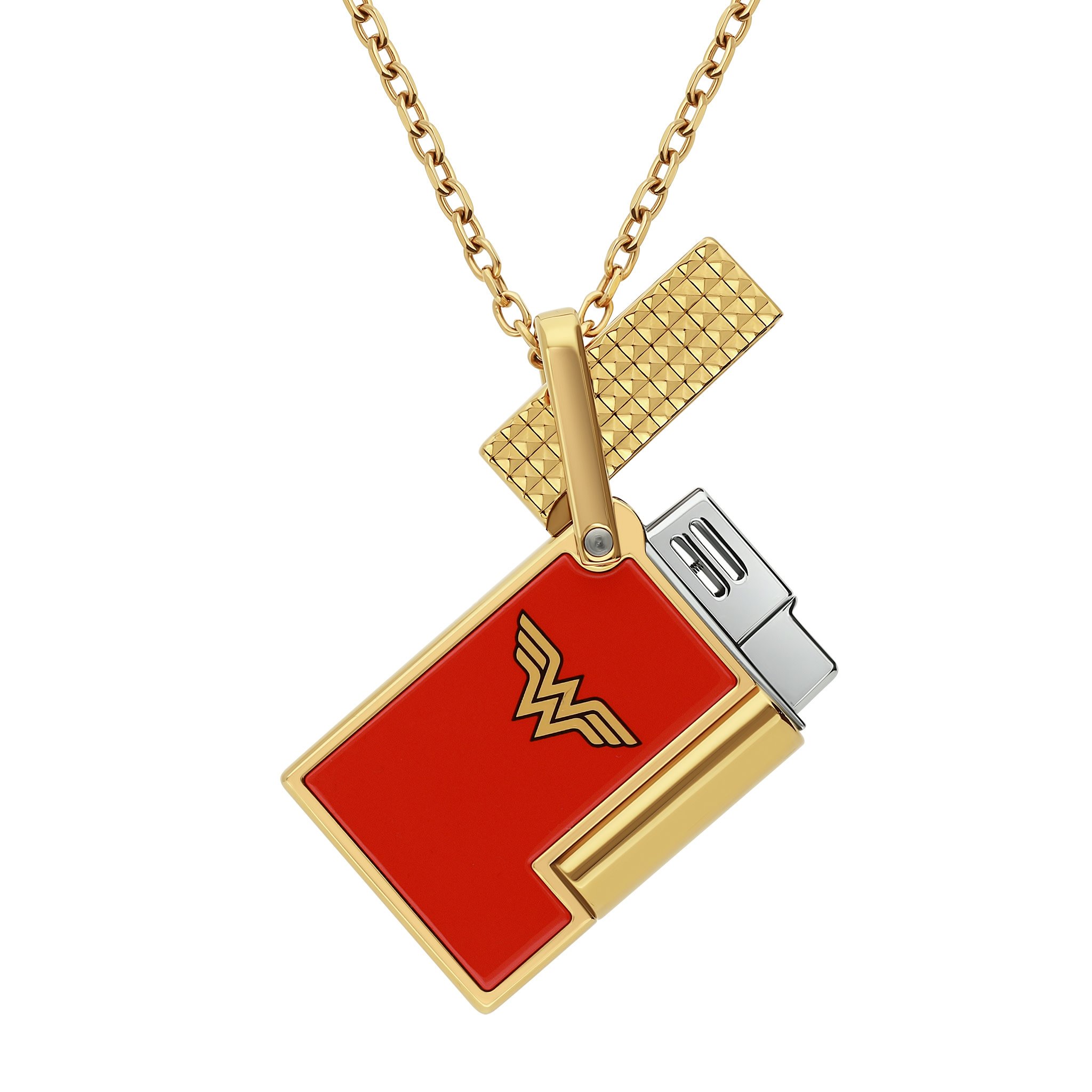 DUPONT S.T Collier Briquet Wonder Woman