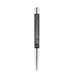 DUPONT S.T Stylo Bille  Initial Fender Noir/Chromé