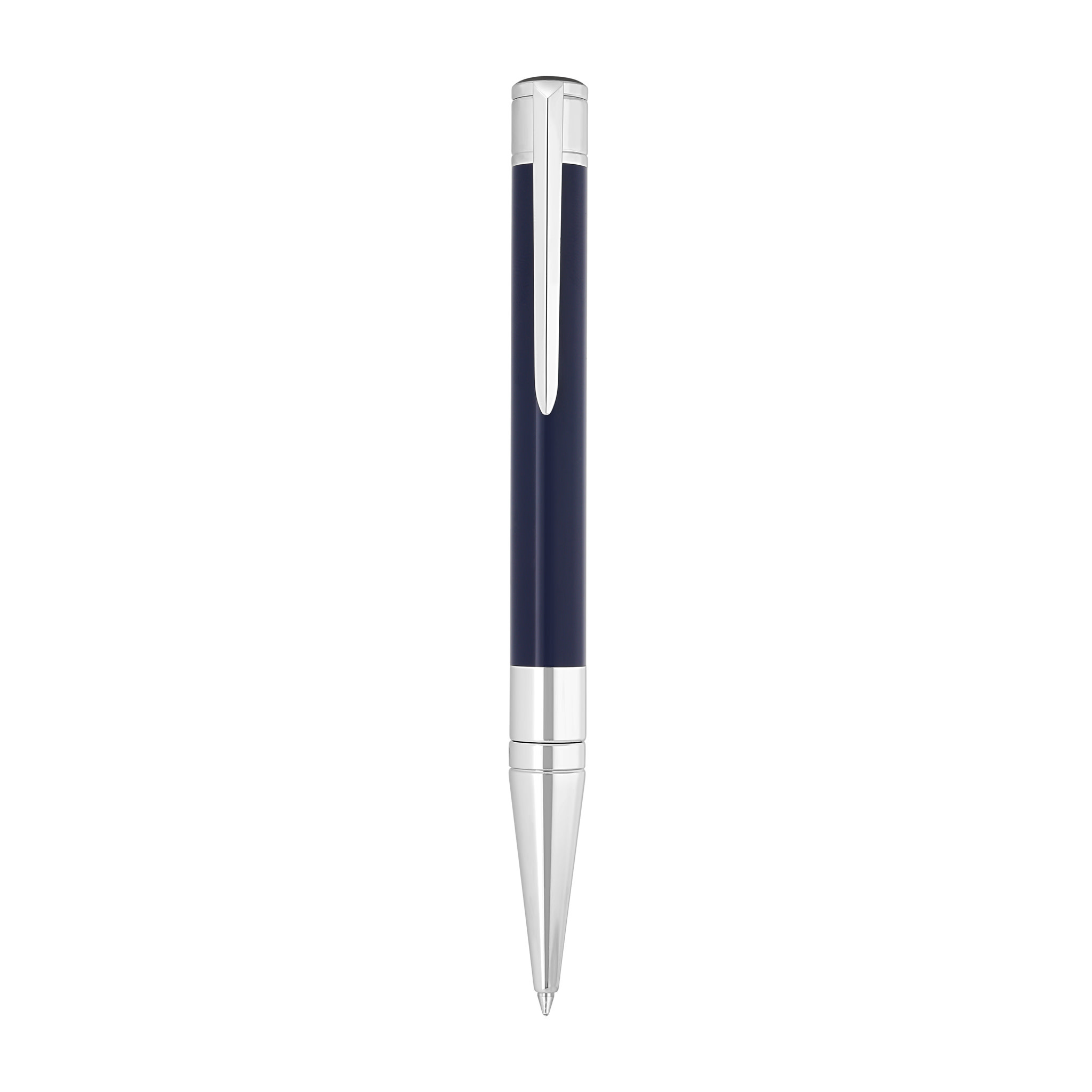 DUPONT S.T Stylo Bille  Initial Bleu / Chromé