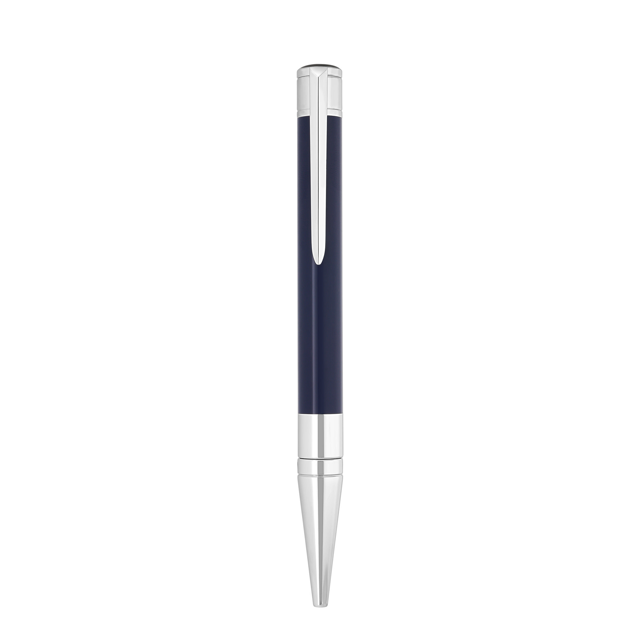 DUPONT S.T Stylo Bille  Initial Bleu / Chromé