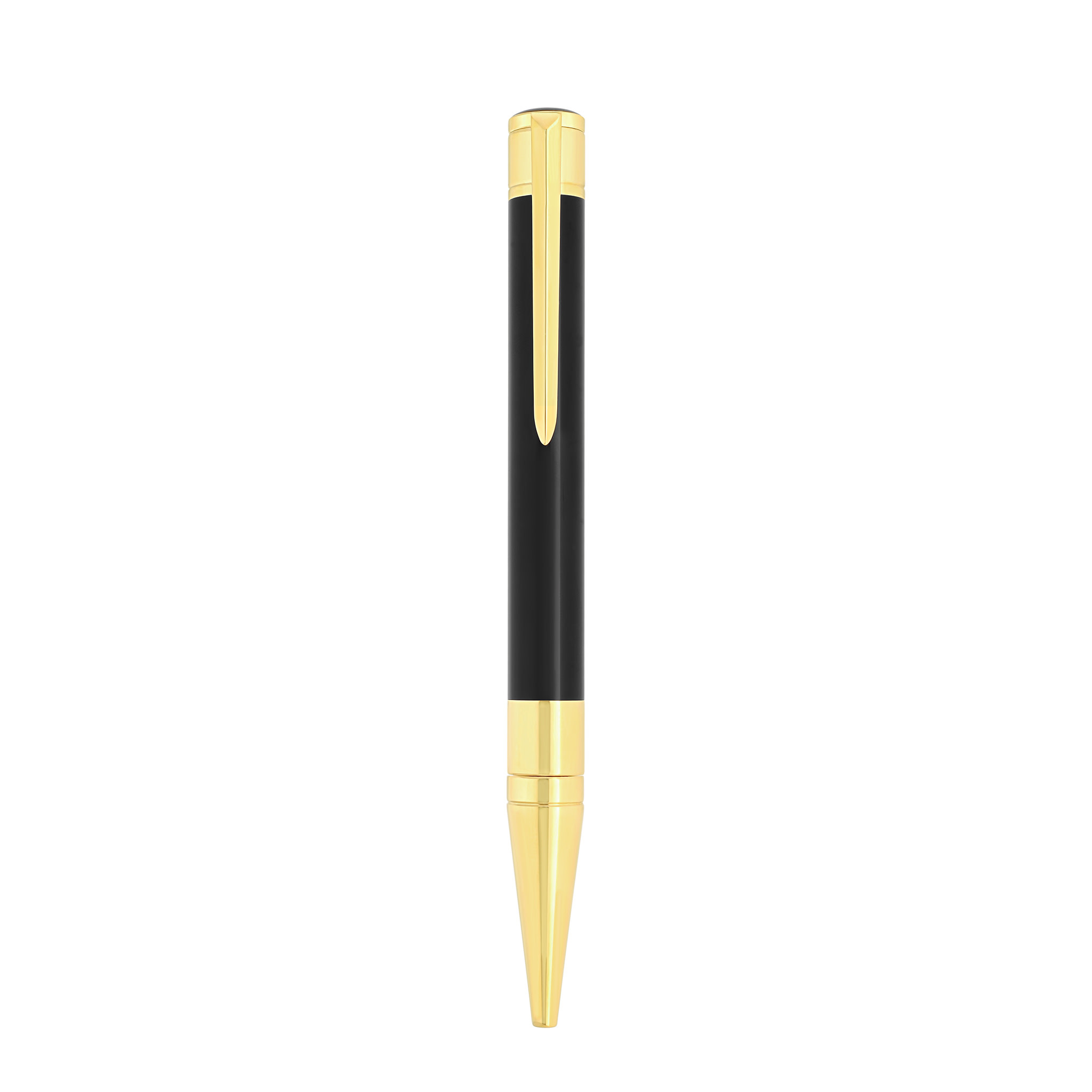 DUPONT S.T Stylo Bille Initial Noir/Doré