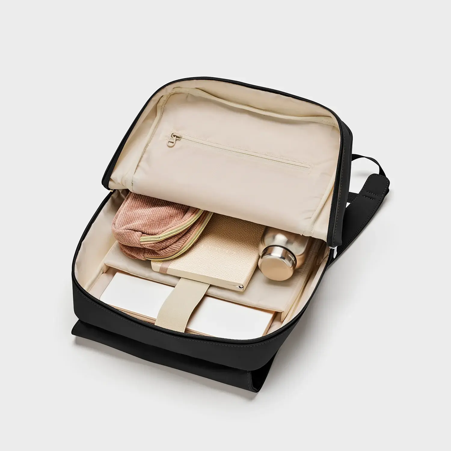 CLUSE Sac à Dos Nuitée - Black, Silver Colour