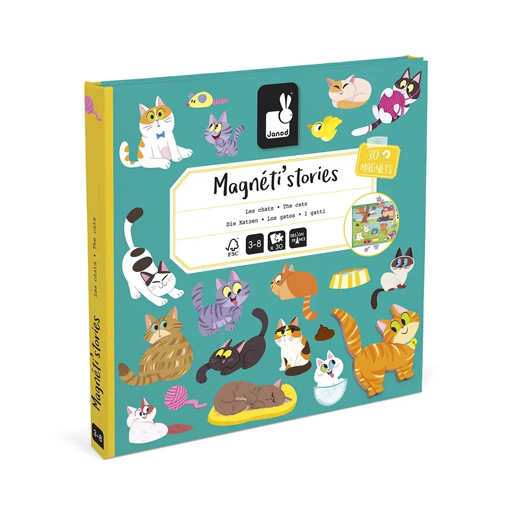 JANOD Magneti'Stories - Les Chats