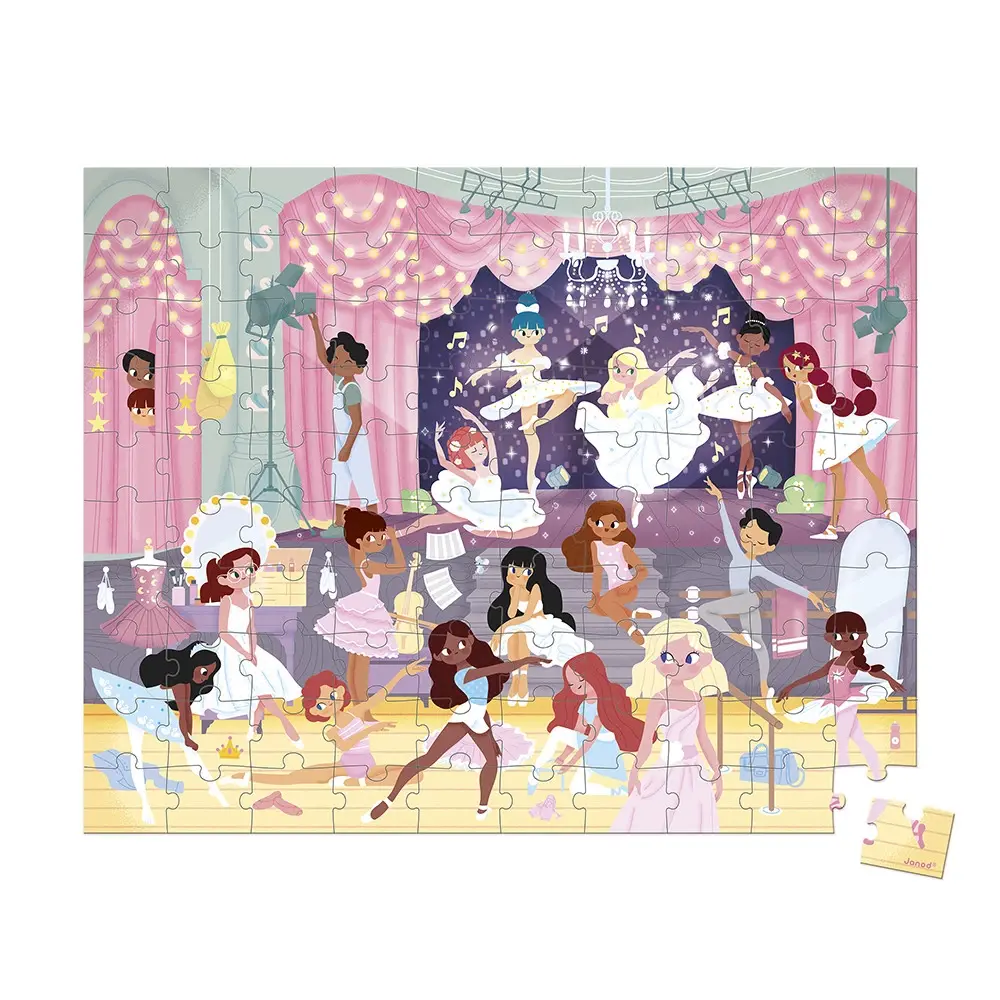 JANOD Puzzle Les Danseuses - 100 Pcs