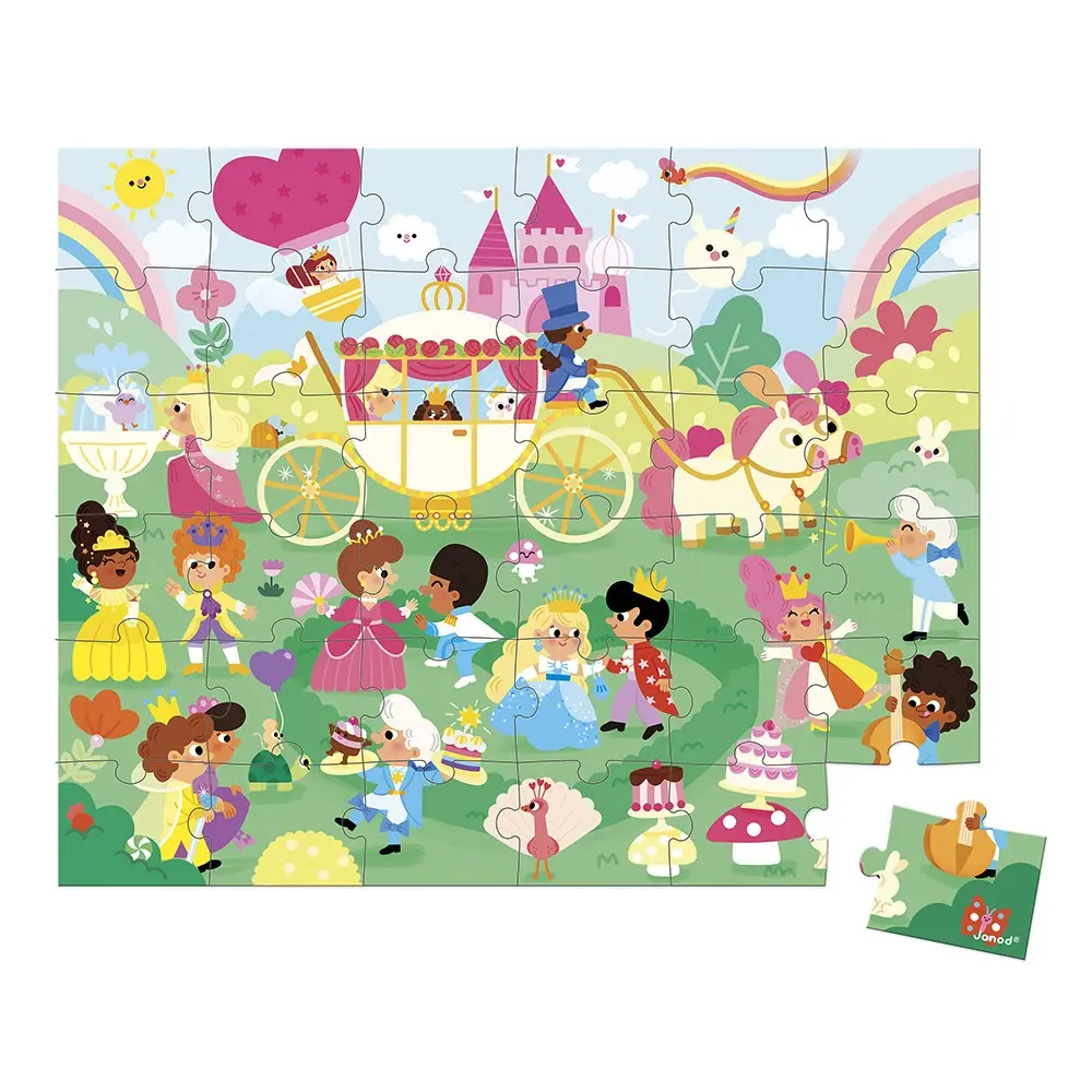 JANOD Puzzle Les Princesses - 36 Pcs