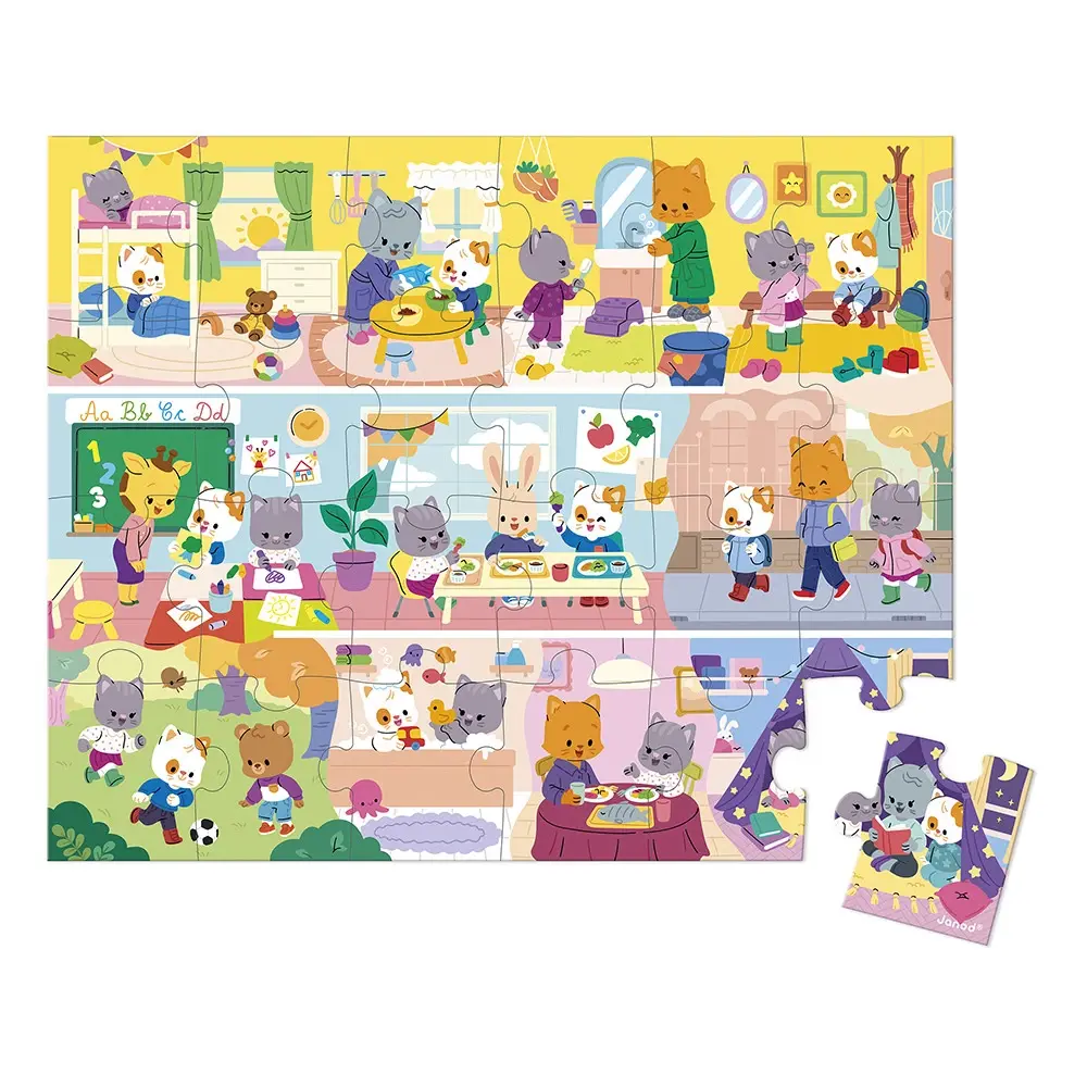 JANOD Puzzle Les Rituels - 24 Pcs