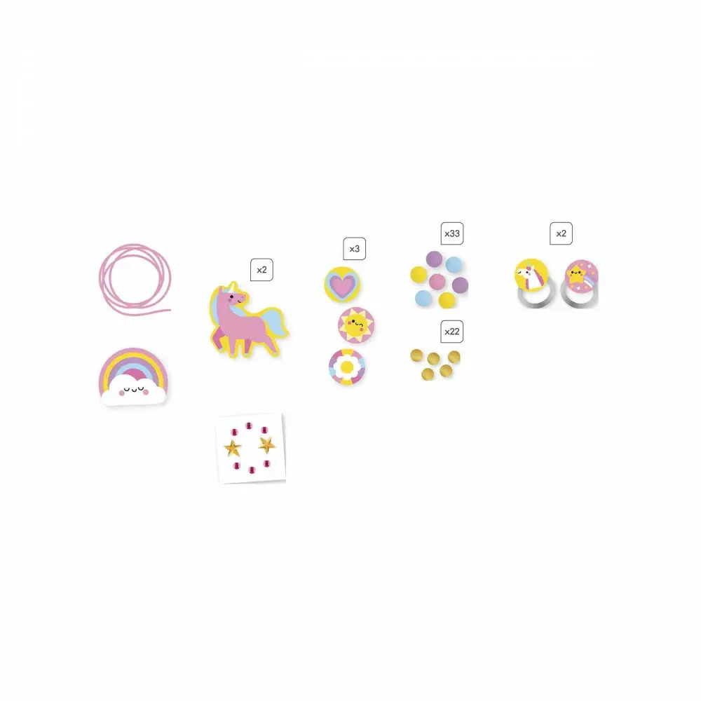 JANOD 4 Bijoux En Bois A Créer - Rainbow Land