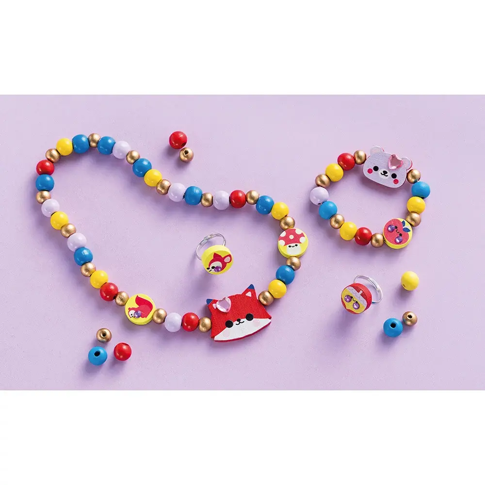 JANOD 4 Bijoux En Bois A Créer - Pretty Forest