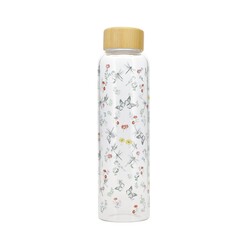 KIUB Bouteille Nomade Verre Imprimee 550 Ml Jardin Des Merveilles