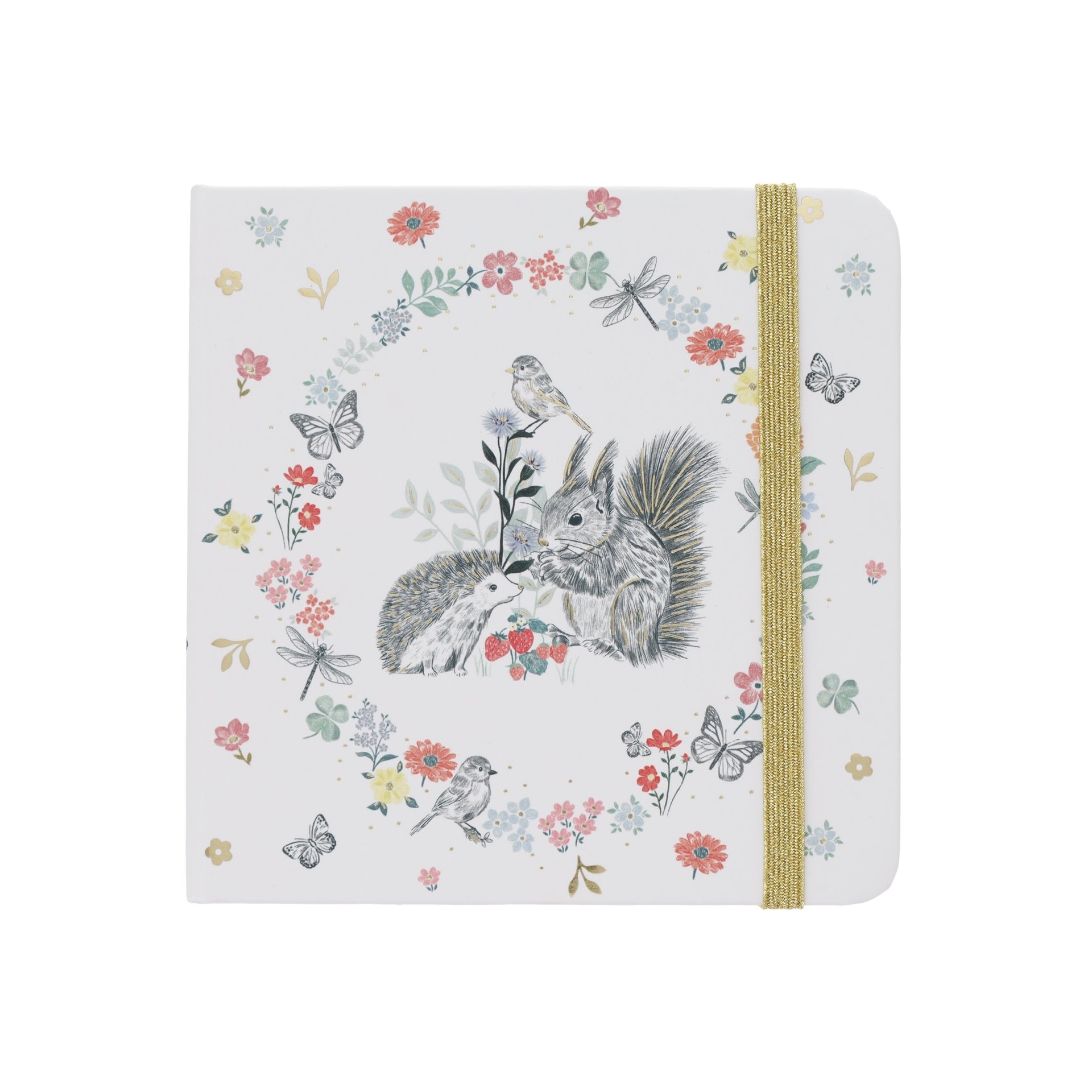 KIUB Carnet Mot De Passe Carre Jardin Des Merveilles 12,5x12,5cm