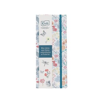 KIUB Set Memo Note Couverture Rigide Jardin Des Merveilles  15.8x23x2.1cm