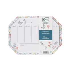 KIUB Semainier Aimanté Jardin Des Merveilles