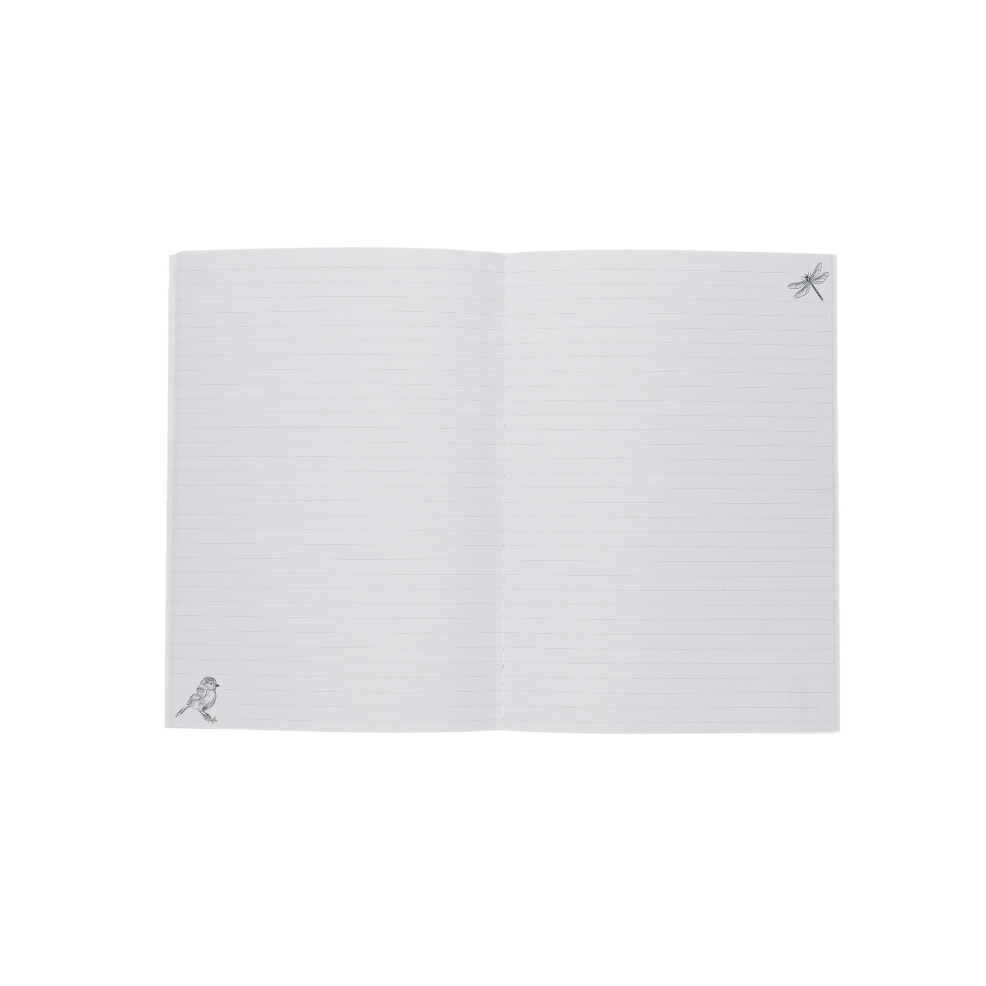 KIUB Set De 2 Carnets A5 Avec Ficelle Jardin Des Merveilles