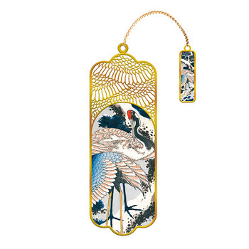 EDITIONS DU DESASTRE Le Musée - Marque-page - Hokusai - Grues 8cm