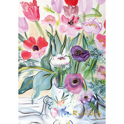 EDITIONS DU DESASTRE Le Musée - carnet A6 - Dufy- Anémones  10x15cm 192 pages lignées 80g