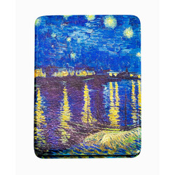 EDITIONS DU DESASTRE Le Musée - miroir rect - Van Gogh - Nuit 8x6cm