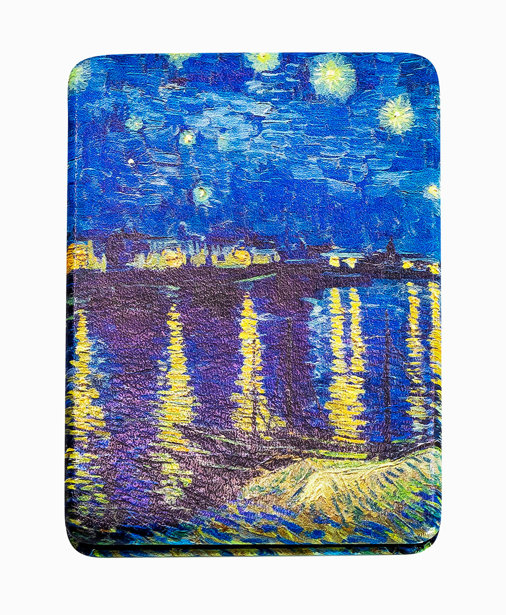 EDITIONS DU DESASTRE Le Musée - miroir rect - Van Gogh - Nuit 8x6cm