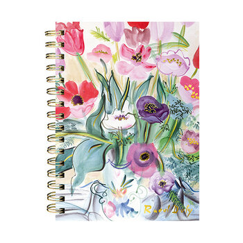 EDITIONS DU DESASTRE Le Musée - Carnet à spirales - Dufy - Anémones 16x21cm 192 pages lignées 100g