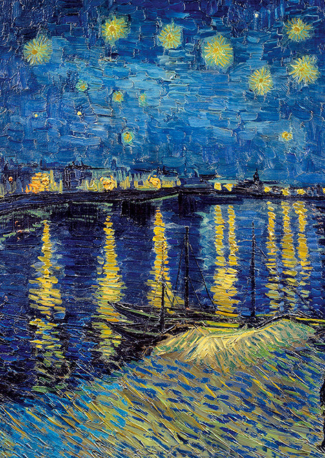 EDITIONS DU DESASTRE Le Musée - cahier - Van Gogh - Nuit 15x21cm 48 pages lignées 80g