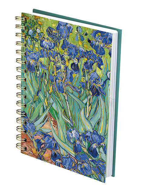 EDITIONS DU DESASTRE Le Musée - carnet de croquis - Van Gogh - Iris 17x21cm 120 pages