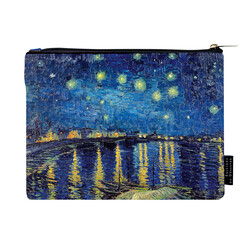 EDITIONS DU DESASTRE Le Musée - Pochette Plate MM - Van Gogh - Nuit 20x15cm