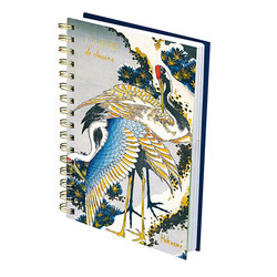 EDITIONS DU DESASTRE Le Musée - carnet de croquis - Hokusai - Grues 17x21cm 120 pages
