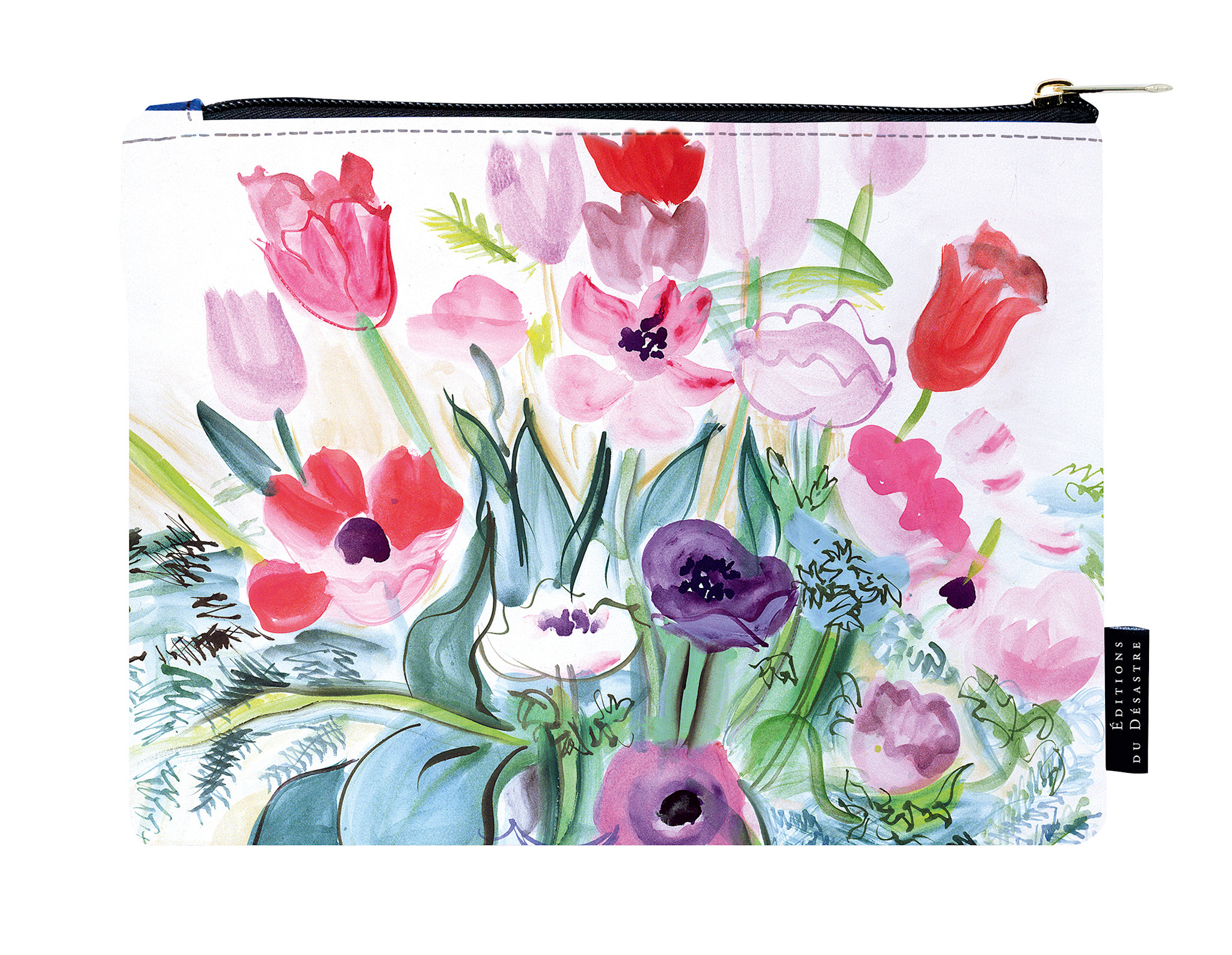 EDITIONS DU DESASTRE Le Musée - Pochette Plate MM - Dufy - Anémones 20x15cm