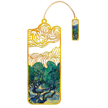 EDITIONS DU DESASTRE Le Musée - Marque-page -Van Gogh - Oliviers 8cm