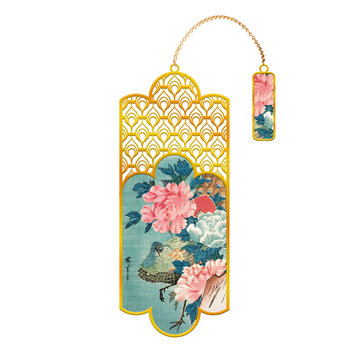 EDITIONS DU DESASTRE Le Musée - Marque-page - Hiro - Paon 8cm