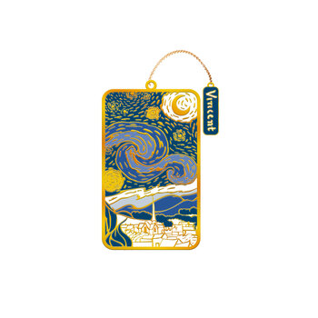 EDITIONS DU DESASTRE Le Musée - Marque-page - Nuit étoilée - van Gogh 8cm